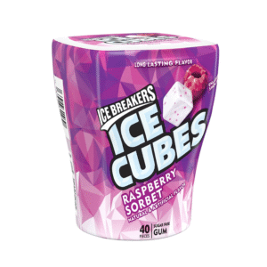 Ice Cubes Rasberry Sorbet Bottle 8/4ct