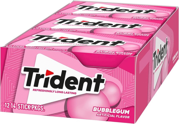 VUP Trident Bubble Gum  12/12/14