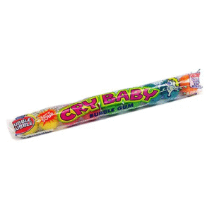 Concord Cry Baby Sour Gum Assorted Tube 12/36ct