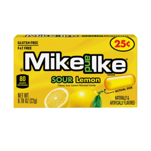Mike & Ike Sour Lemon 16/24ct 0.78oz