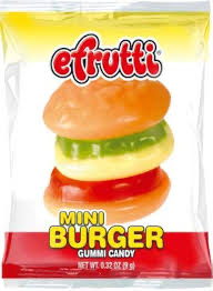 Efrutti Mini Burger 1/8/60's