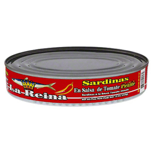La Reina Sardinas en Salsa de Tomate Picante 24/15 oz.