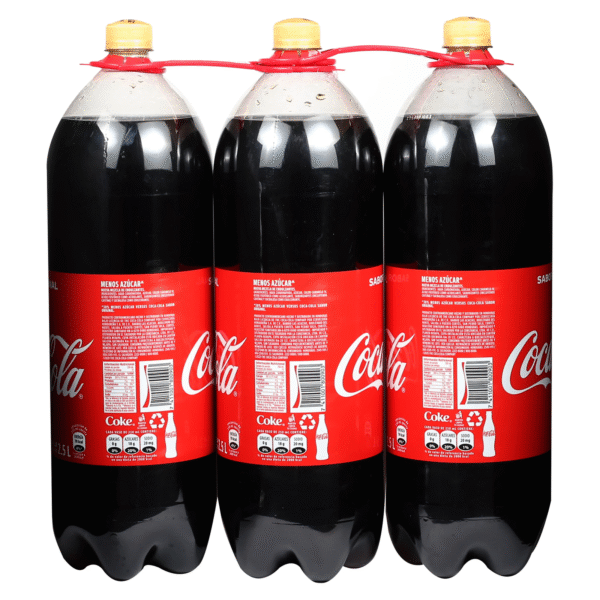 SIX PACK COCA COLA 3 LTS