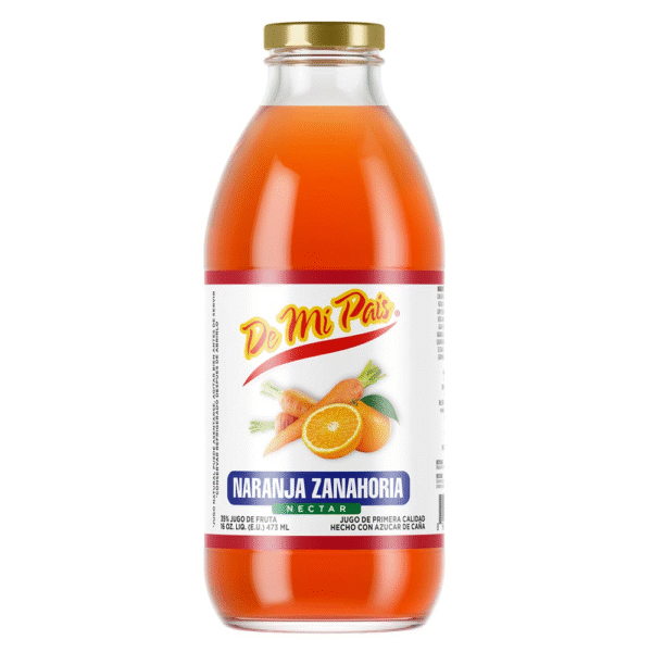 Nectar Botella Naranja/Zanahoria 12/16 oz