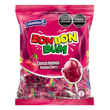 BOLSA BOM BOM RELLENO DE CHICLE CEREZA
